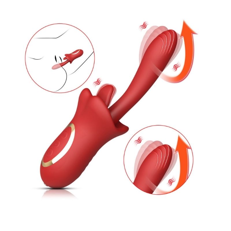 Lưỡi Rung Lick Motion 2in1